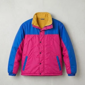 Oliver Tree Inspired 90s Retro Colorblock Windbreaker Jacket