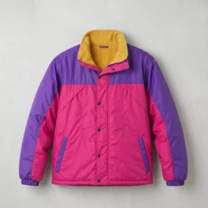 Oliver Tree Inspired 90s Retro Colorblock Windbreaker Jacket