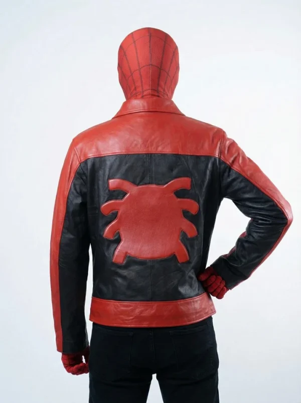 Spider-Man Leather Jacket – Peter Parker TLS Inspired Cosplay Outfit