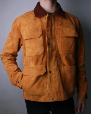 TLOU Joel Brown Suede Jacket – The Last of Us Inspired Leather Jacket