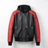 Ryan Gosling The Fall Guy Miami Vice Stunt Team Bomber Leather Jacket