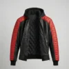 Ryan Gosling The Fall Guy Miami Vice Stunt Team Bomber Leather Jacket